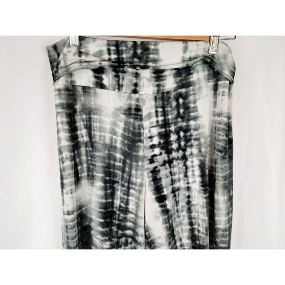 Chatoyant Mineral Wash Soft Stretchy Bell Bottoms Flare Pants LARGE  Boho - Picture 2 of 7